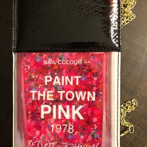 Paint the town Pink Betsey Clutch